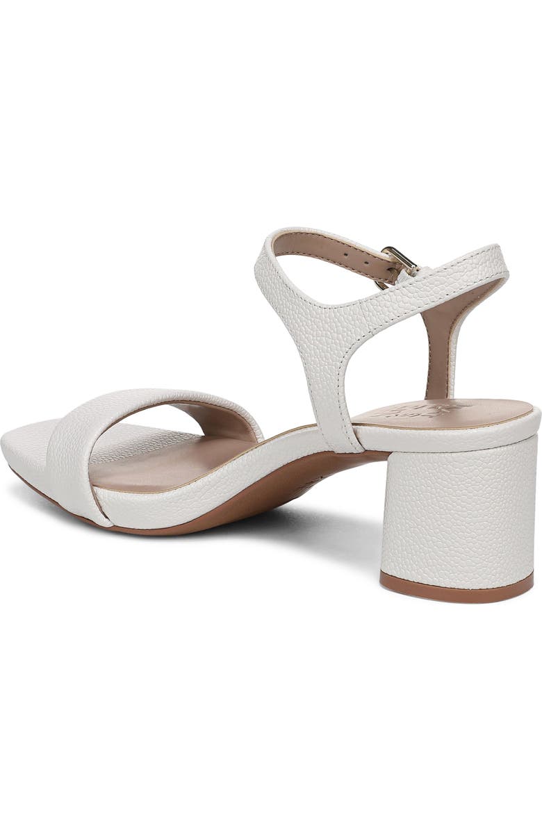 Naturalizer Izzy Block Heel Sandal, Alternate, color, Warm White
