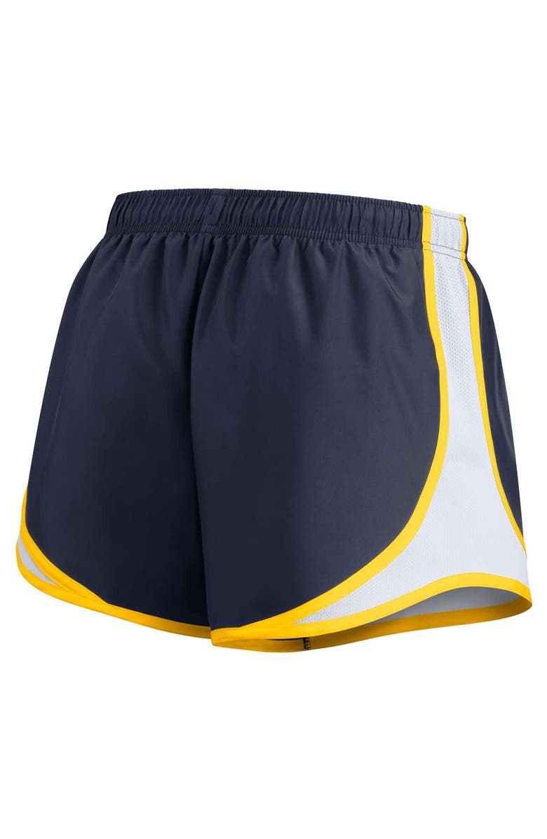 Nike Women's Nike Navy Michigan Wolverines Spring Break Tempo Performance Shorts, Alternate, color, Navy