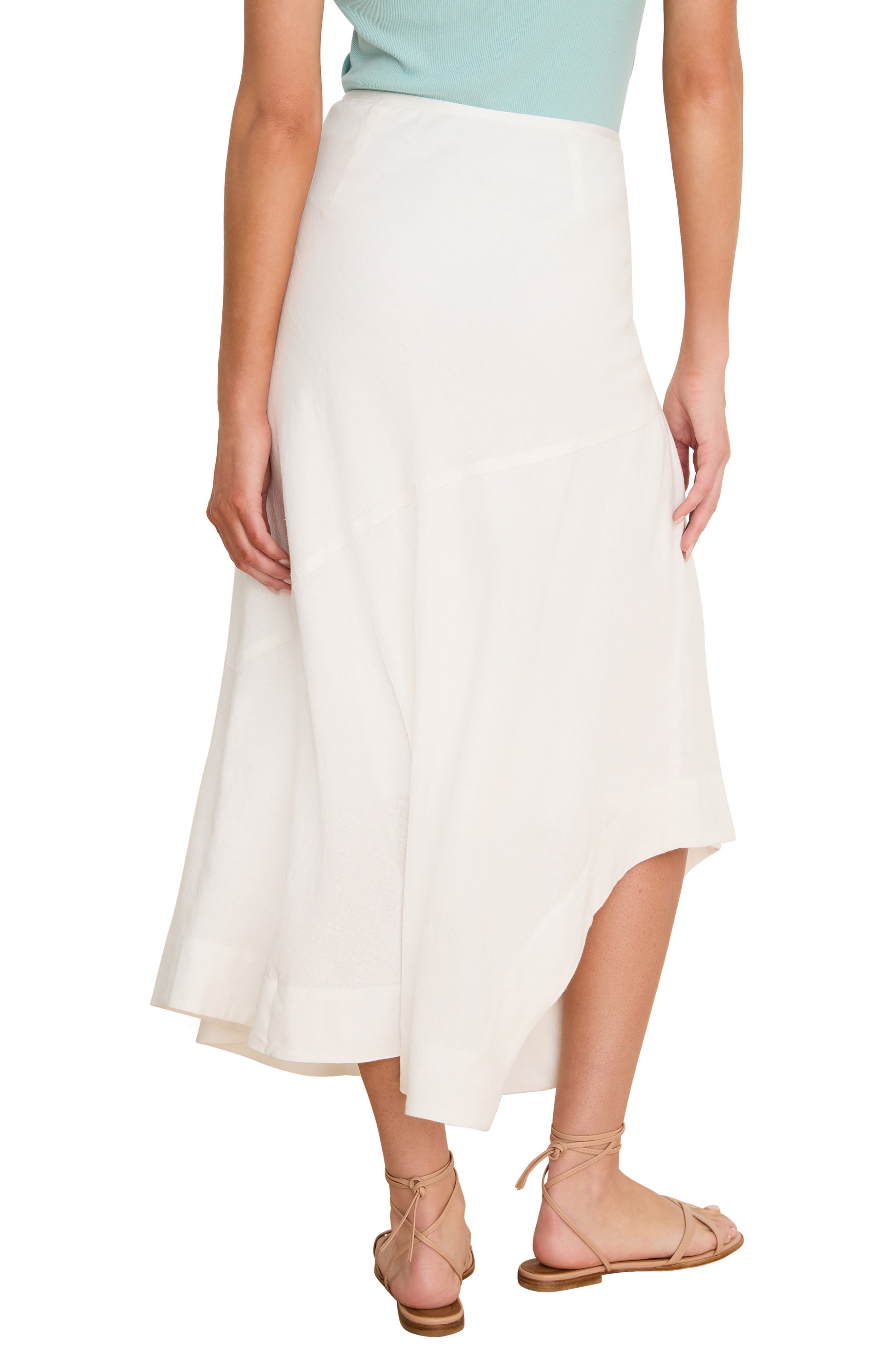 Long Engagement Rumba Linen Blend Skirt - image 2