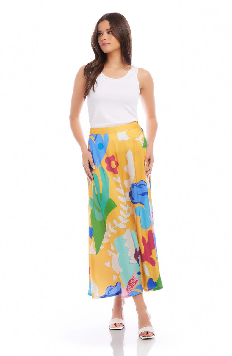 FIFTEEN TWENTY Lexi Printed Maxi Skirt, Alternate, color,