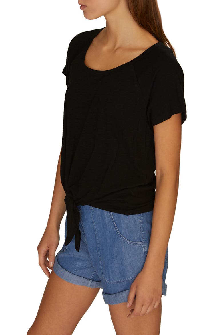 Lou Tie Tee, Alternate, color, BLACK