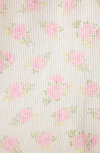 Print Waffle Knit Short Pajamas