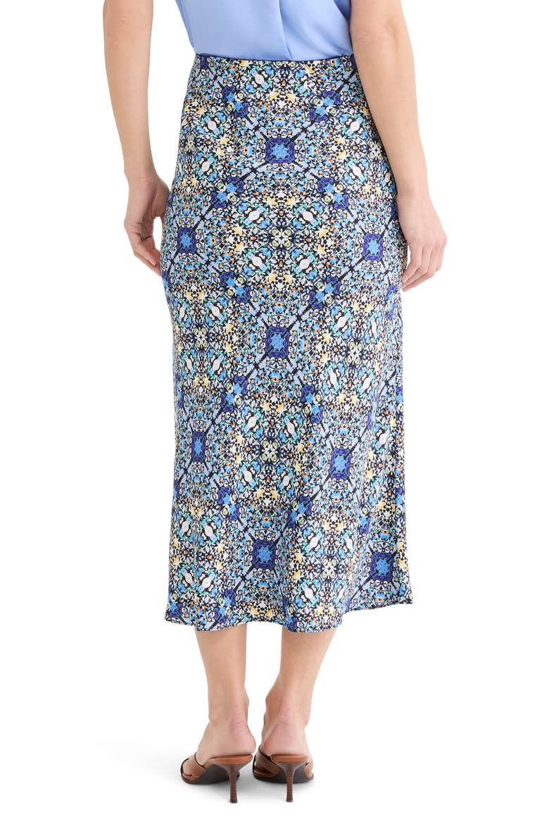 Filigree Tile Slip Skirt, Alternate, color, BLUE MULTI