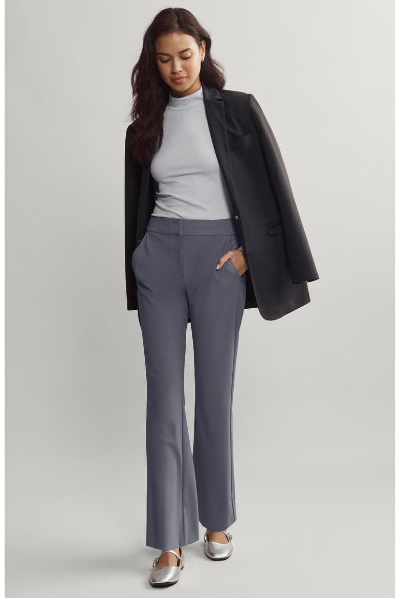 Double Bonded Pants, Alternate, color, BLUE SLATE