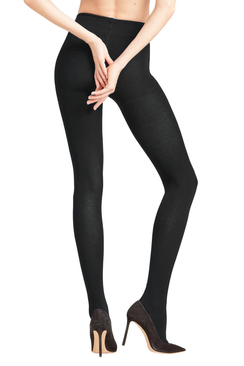 Family Tights, Alternate, color, BLACK