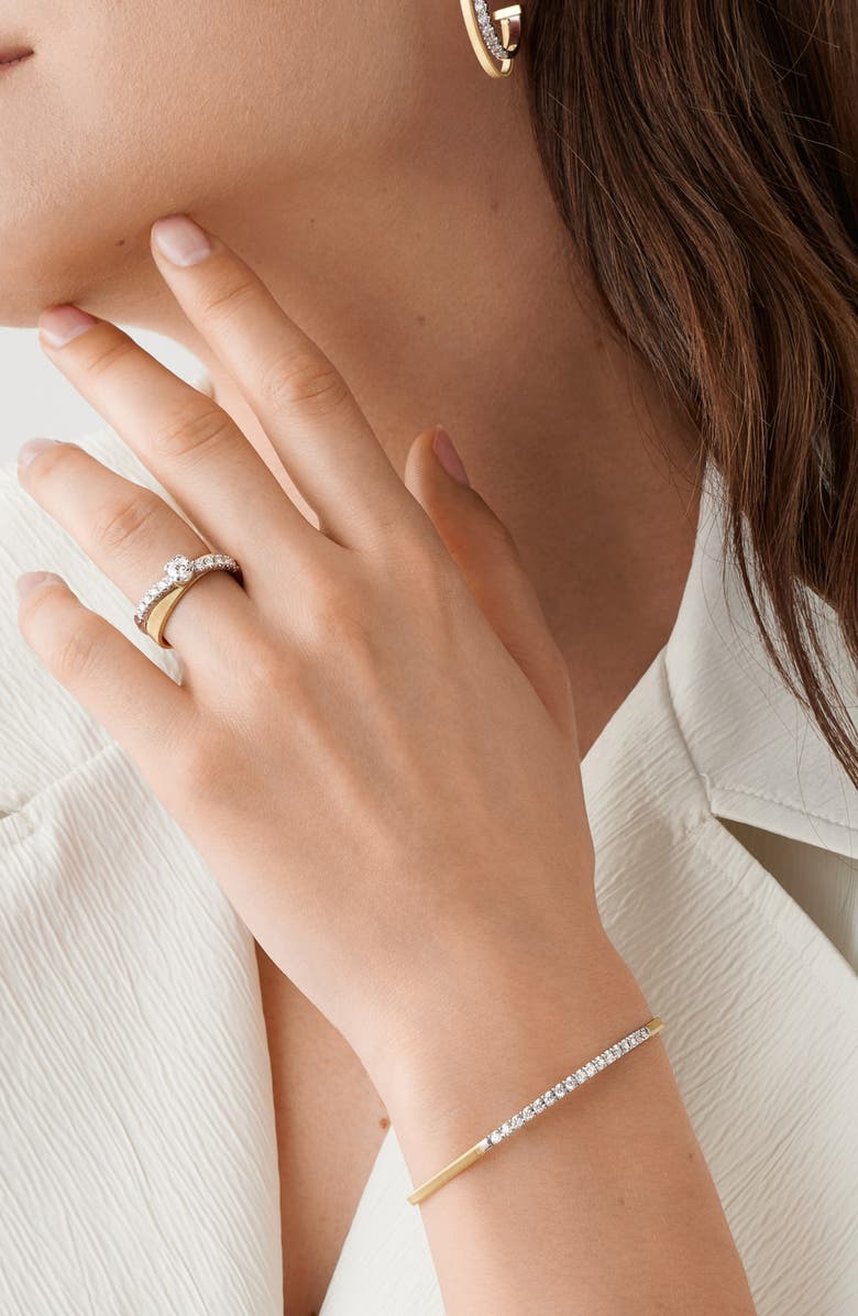 Marco Bicego Masai 18K Gold Diamond Bracelet, Alternate, color, 18K Yellow Gold