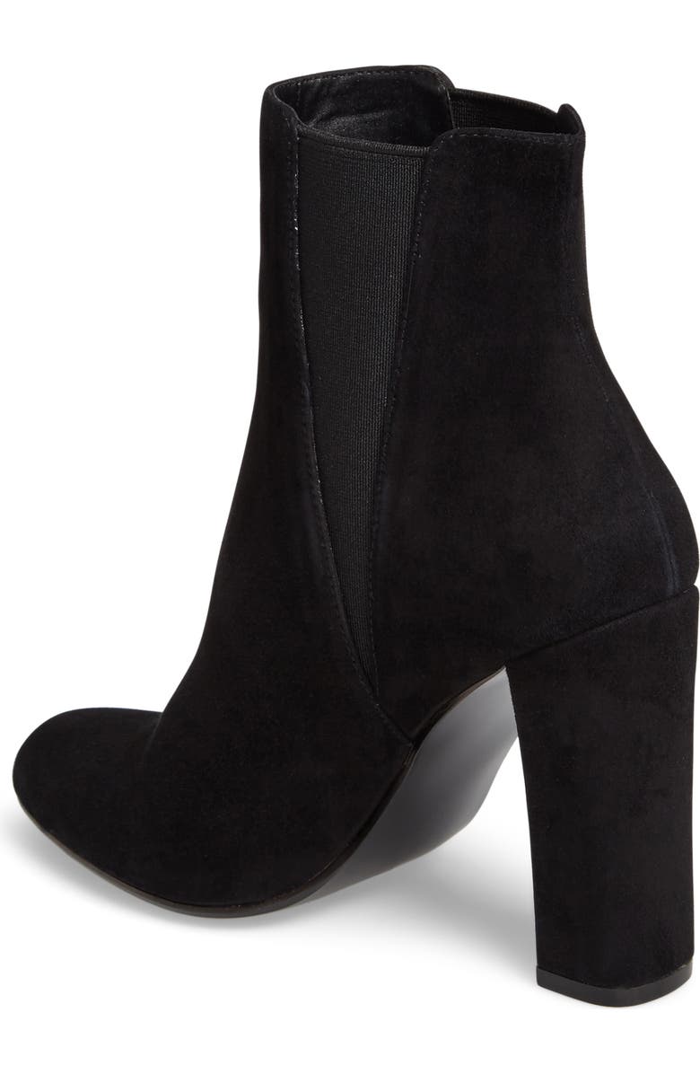 Steve Madden Effect Block Heel Bootie, Alternate, color,