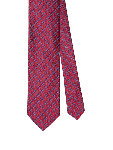 Robert Large Houndstooth Jacquard Best of Class Necktie