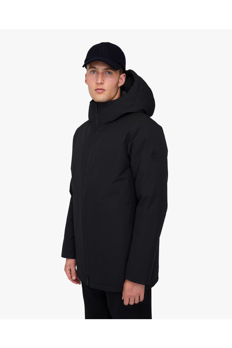 JULES | Hooded Down Winter Jacket, Alternate, color, Black