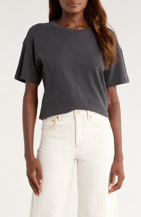 Oversize Cotton Slub T-Shirt