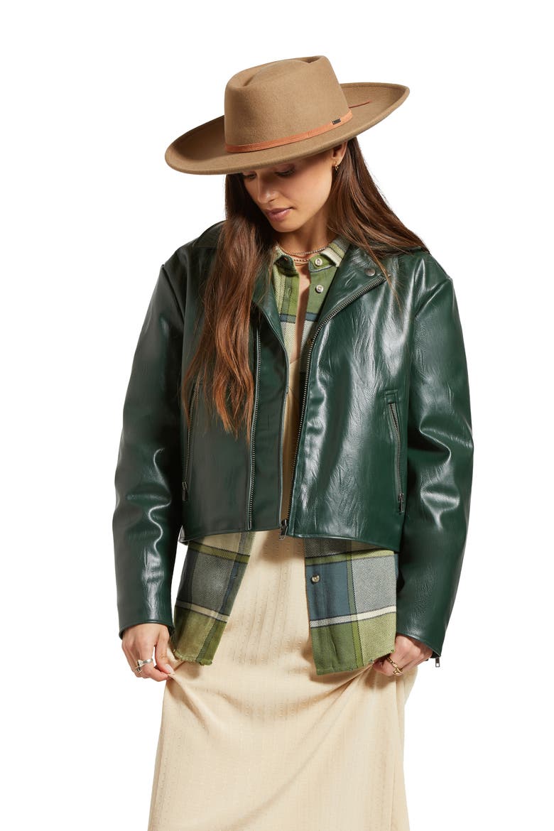 Brenton Wide Brim Fedora, Alternate, color, TOBACCO BROWN