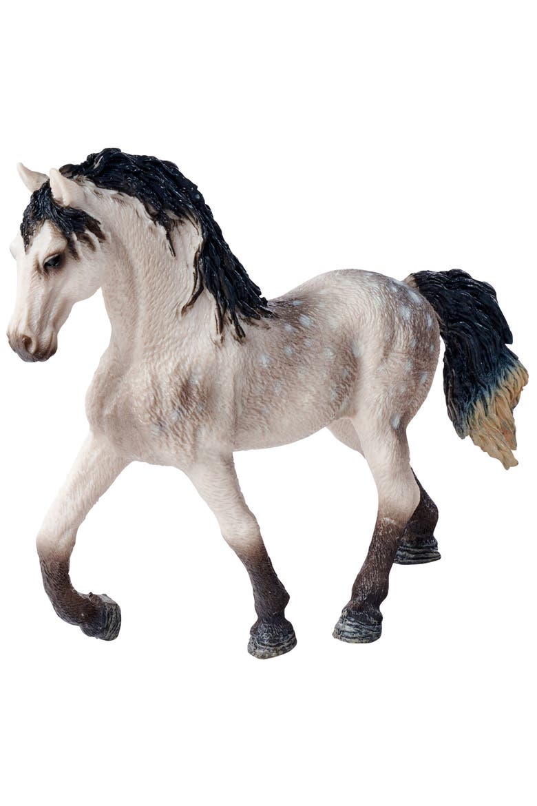 Horse Set 5 Pony Figurines Realistic Animal Toys for Kids 3+, Alternate, color, Multicolored