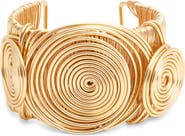 Kenneth Jay Lane Swirl Cuff Bracelet