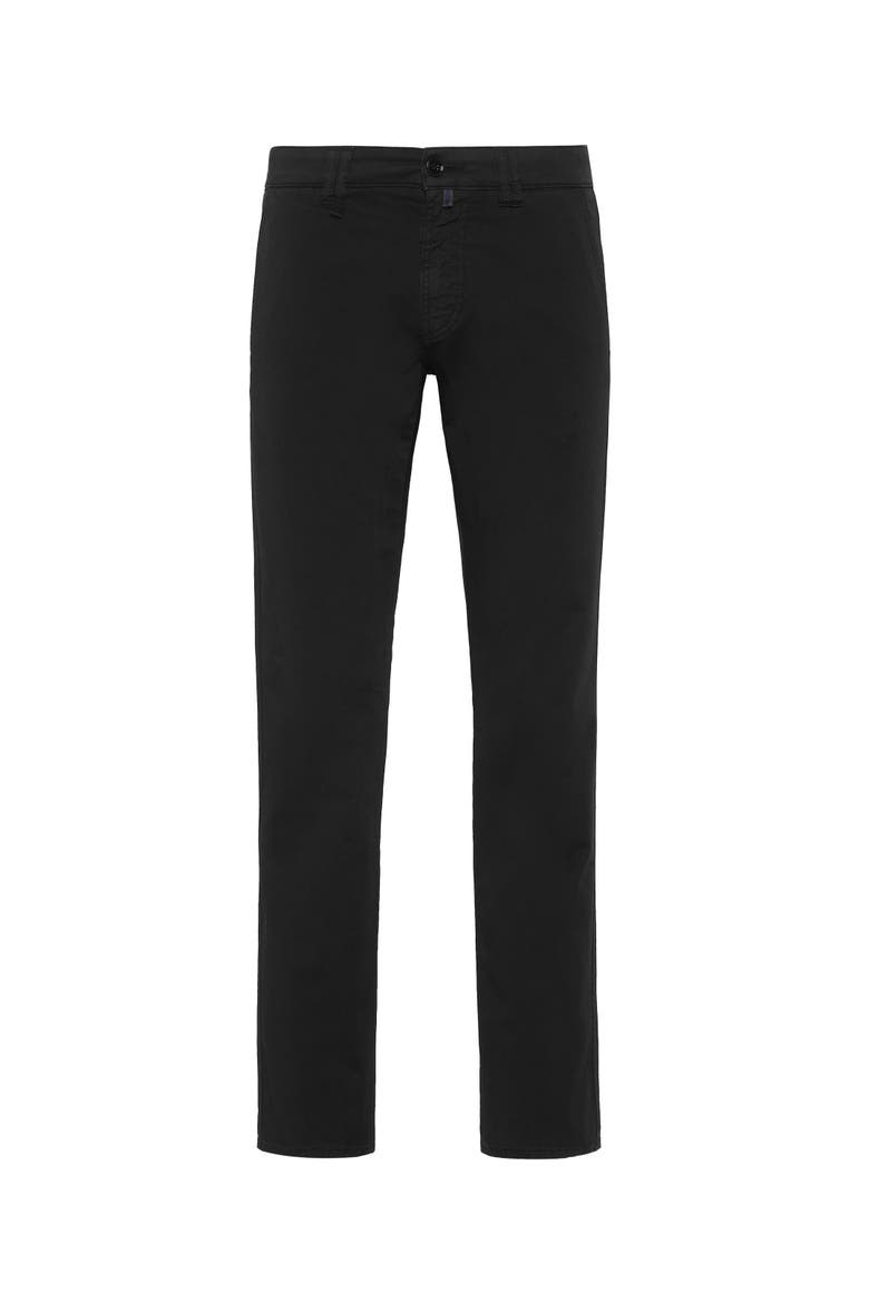 Trousers Chinos Fit Men, Main, color, black