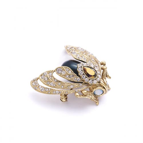 Bill Skinner Studio Bejewelled Moth Brooch