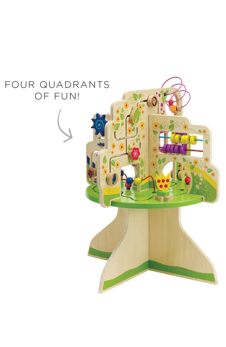 Manhattan Toy Wooden Tree Top Adventure Activity Center, Alternate, color, Maple