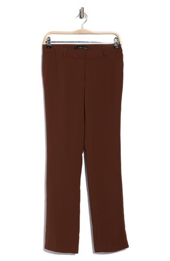 Amanda & Chelsea Olivia Trousers In Brown