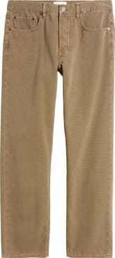 FRAME The Straight Leg Canvas Jeans