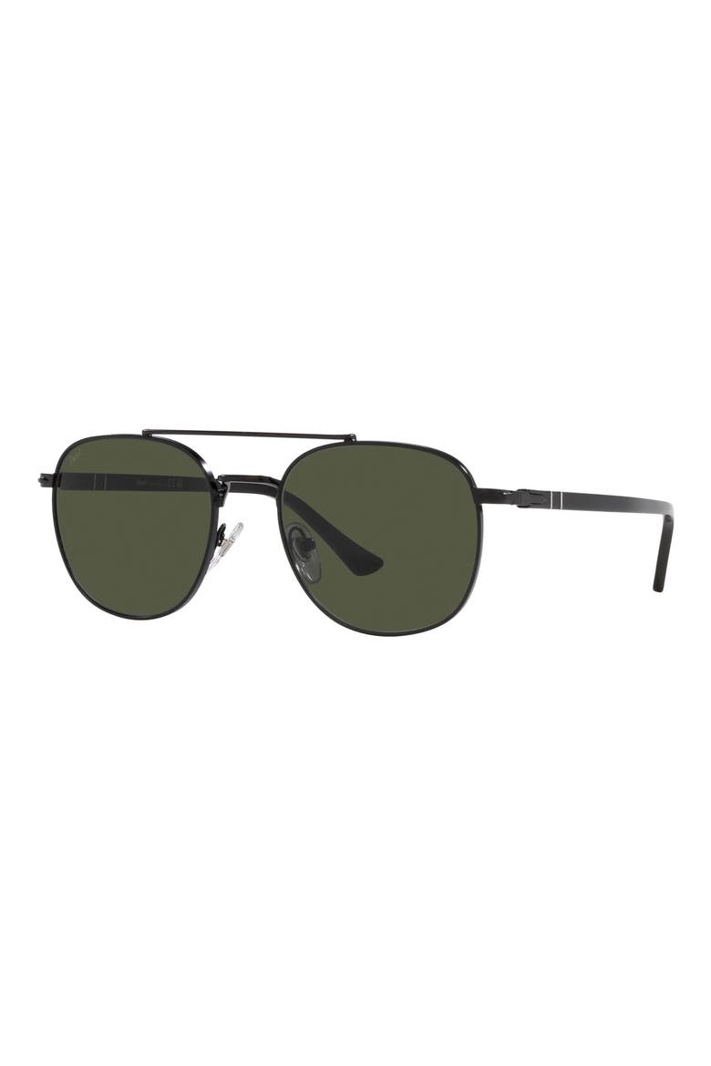 55mm Pillow Sunglasses, Alternate, color, BLACK
