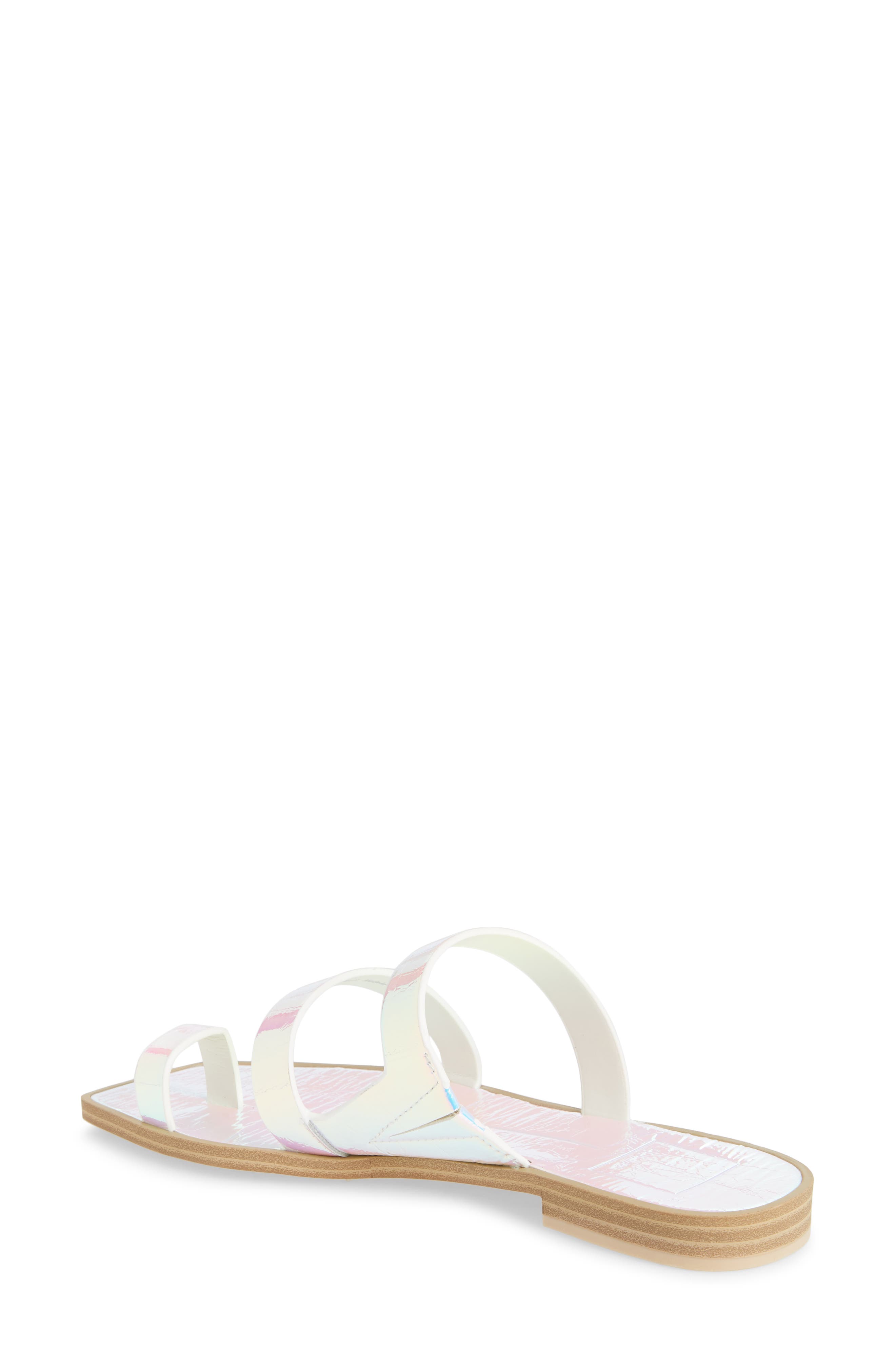 Dolce Vita Isala 3 Croc Textured Slide Sandal, Alternate, color, 