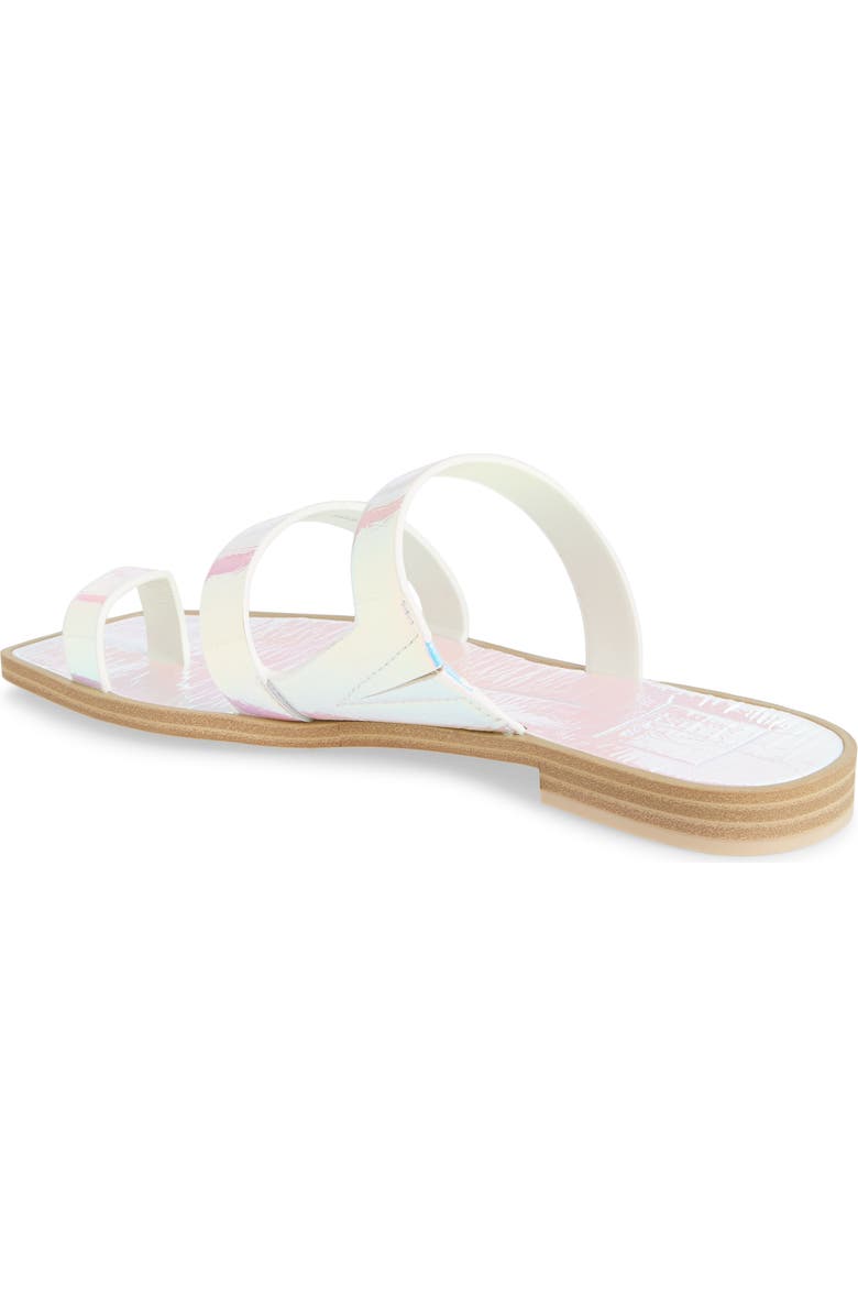 Dolce Vita Isala 3 Croc Textured Slide Sandal, Alternate, color,