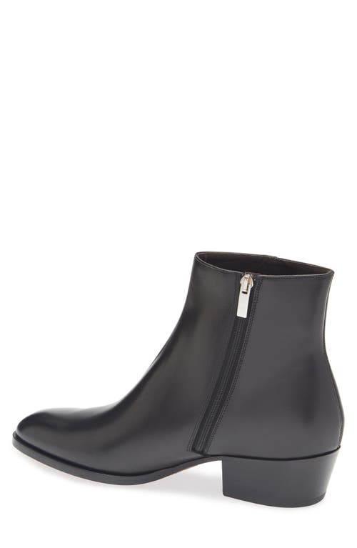 To Boot New York Irwin Zip-up Boot In Cortina Nero