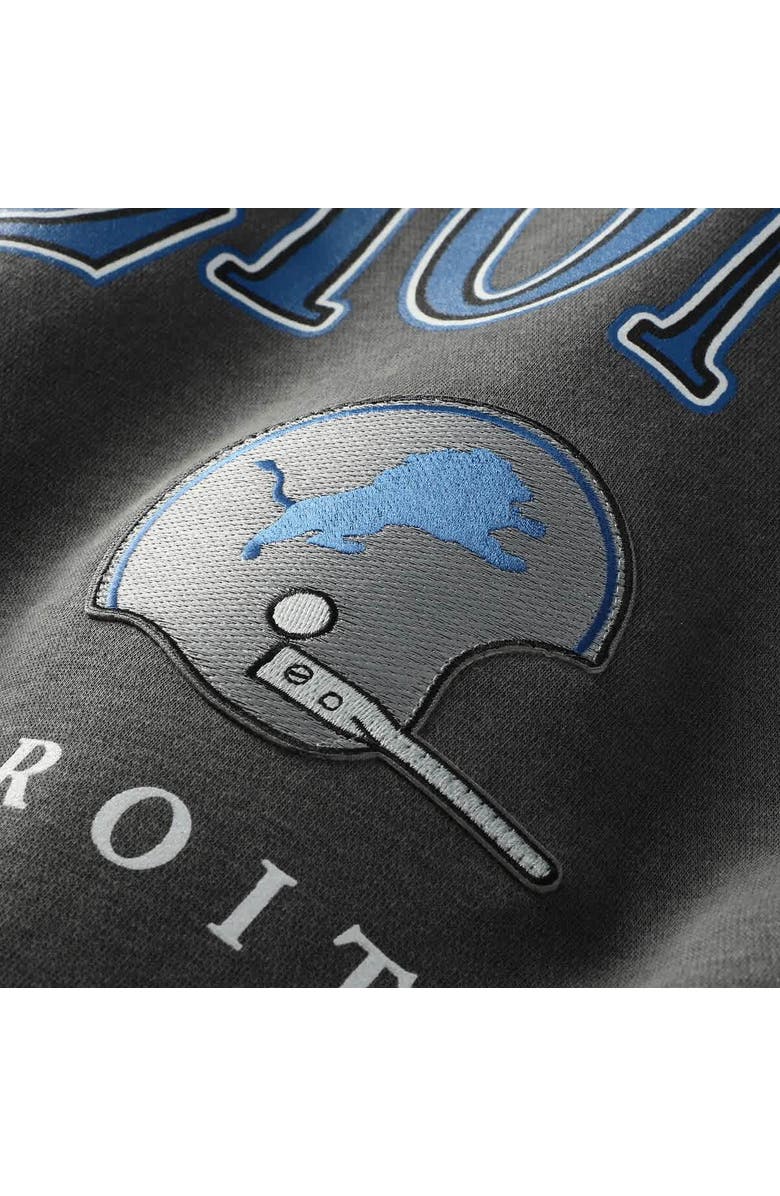 Mitchell & Ness Gray Detroit Lions Slot Pullover Hoodie, Alternate, color, Gray