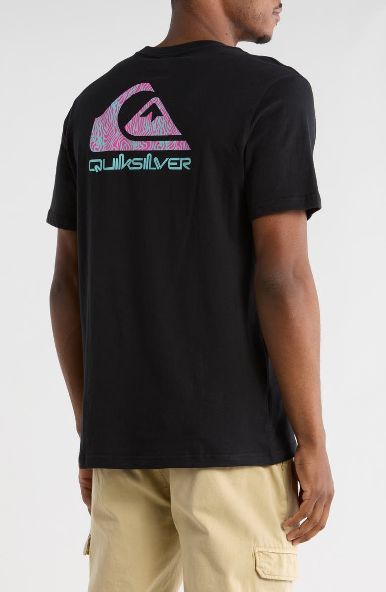 Quiksilver Meander Graphic T-Shirt, Alternate, color, Black
