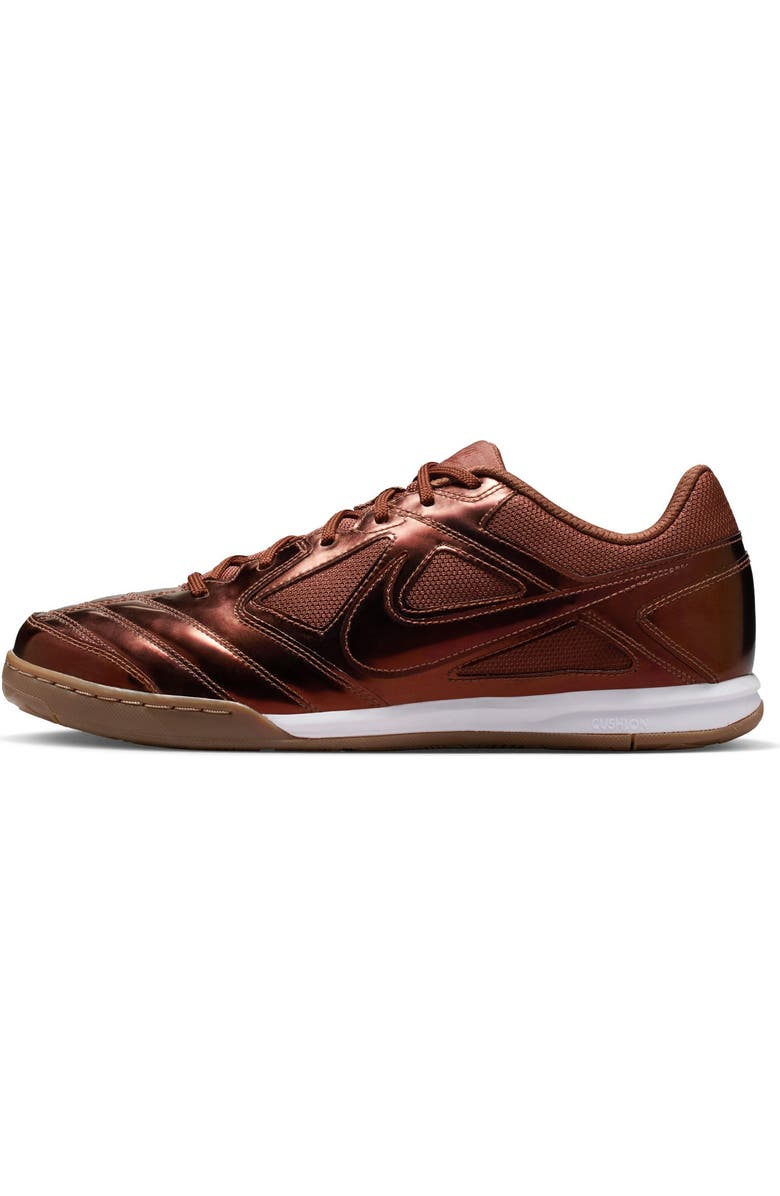 Nike Gato LV8 Soccer Sneaker, Alternate, color, Fauna Brown/ White