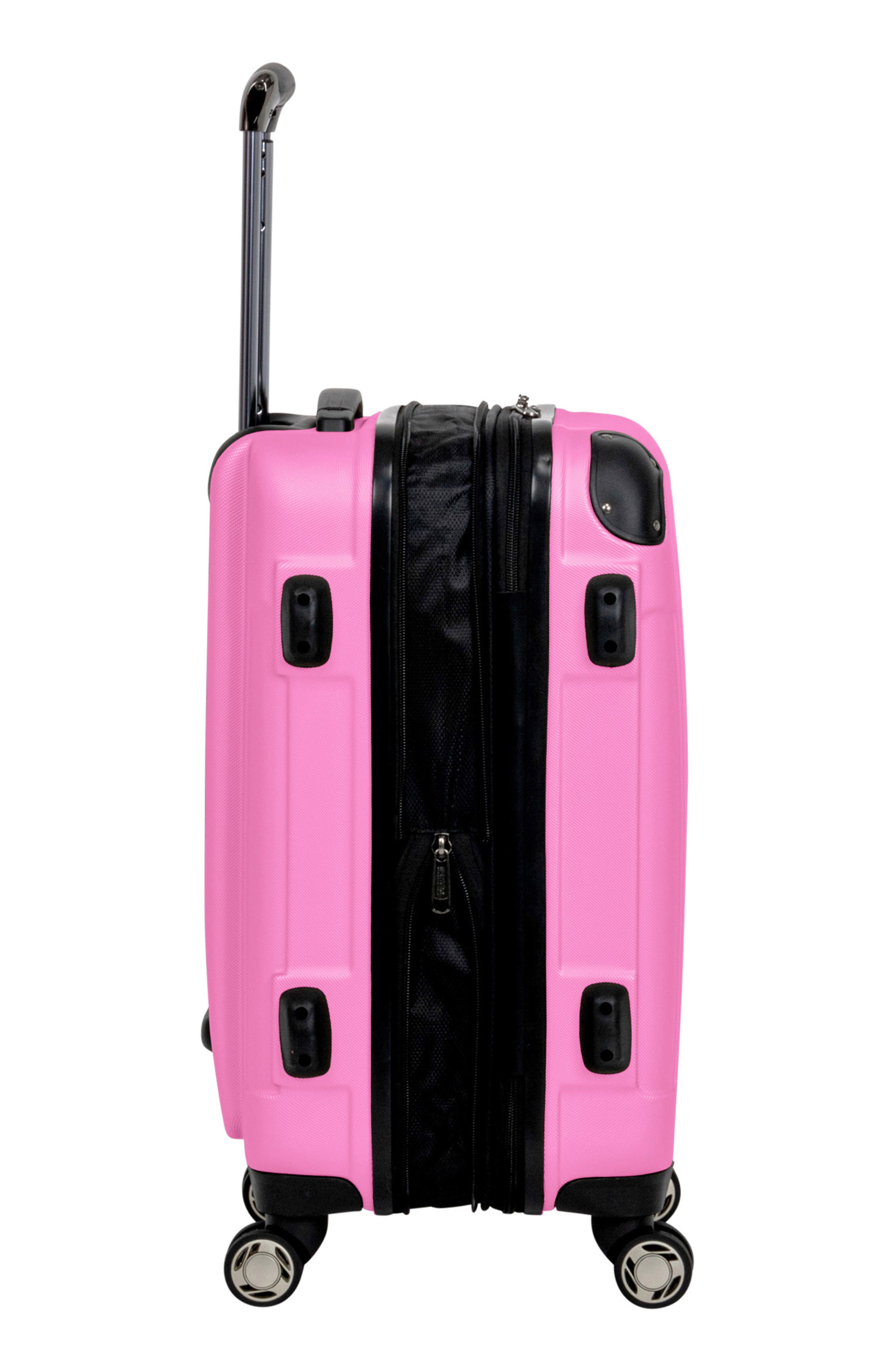 Kenneth Cole Renegade 20” Lightweight Hardside Expandable Carry-On Luggage, Alternate, color, Watermelon