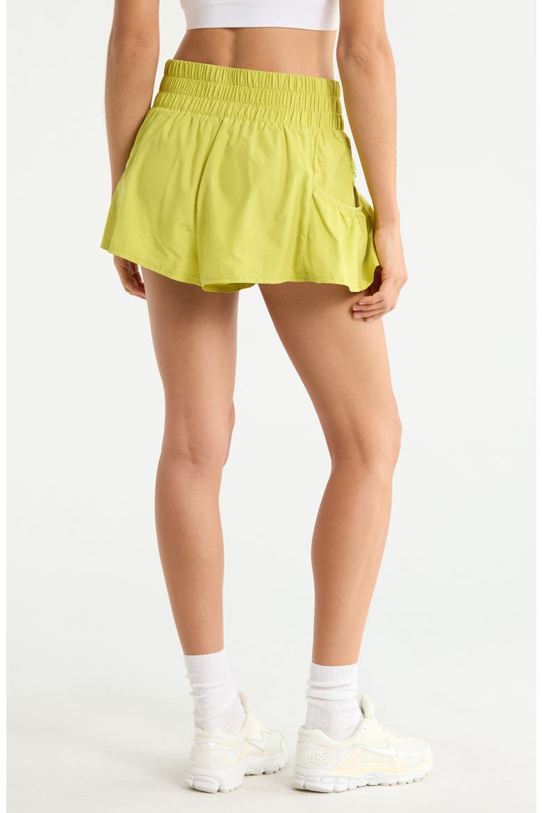 FP Movement Get Your Flirt On Shorts, Alternate, color, HONEYDEW