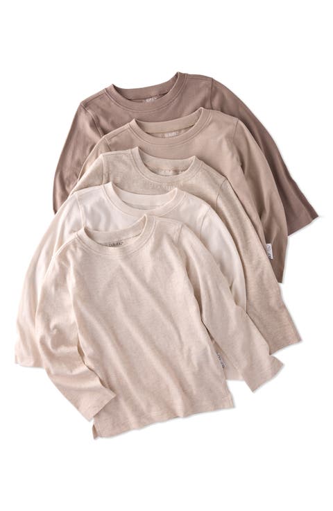 London 5-Pack Assorted Organic Cotton T-Shirts (Baby)