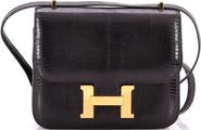 Pre-Owned Hermes Constance NM Bag Lizard 18