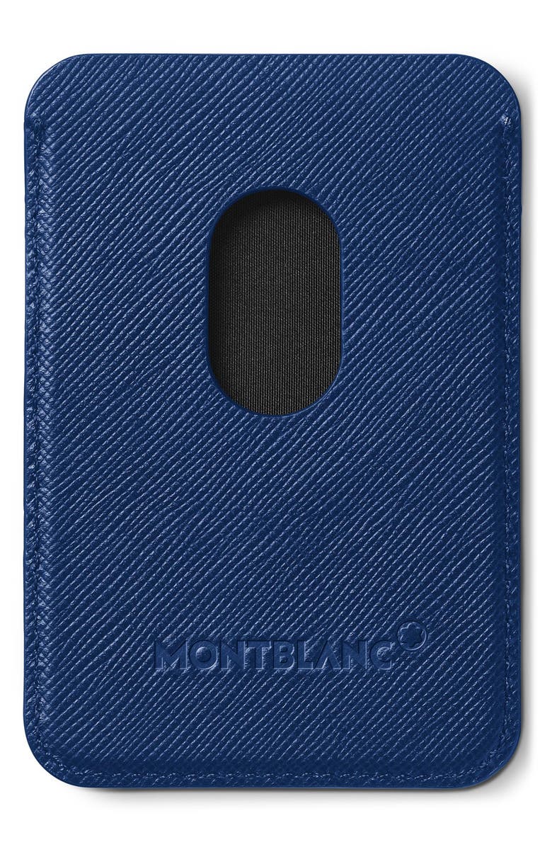 Montblanc MagSafe<sup>®</sup> Compatible Sartorial Leather Card Holder, Alternate, color, 