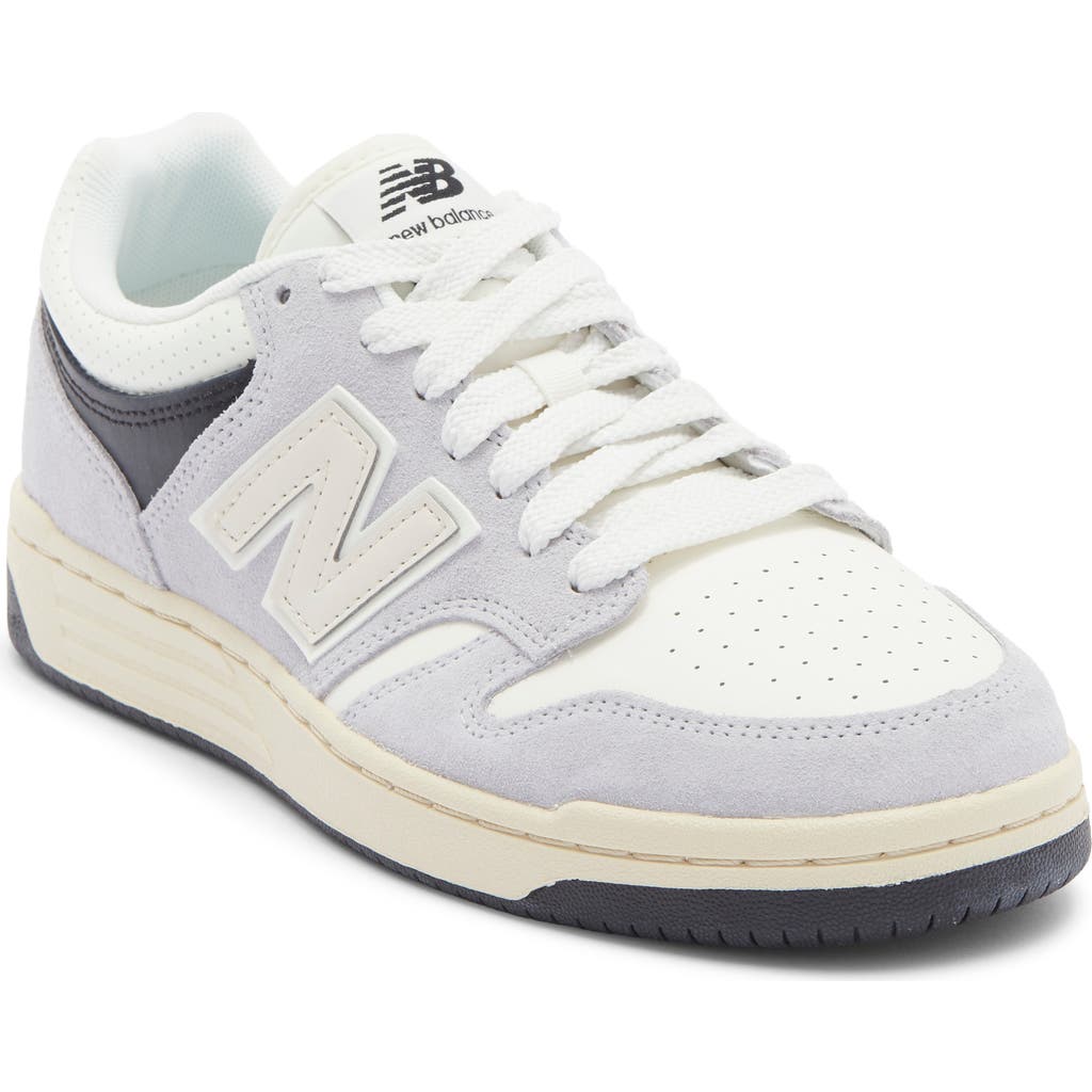 New Balance 480 Basketball Sneaker in Grey/Sea Salt  product