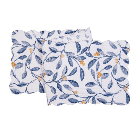 Laurelwood Vine and Berries Quilted Table Runner 14" x 51"