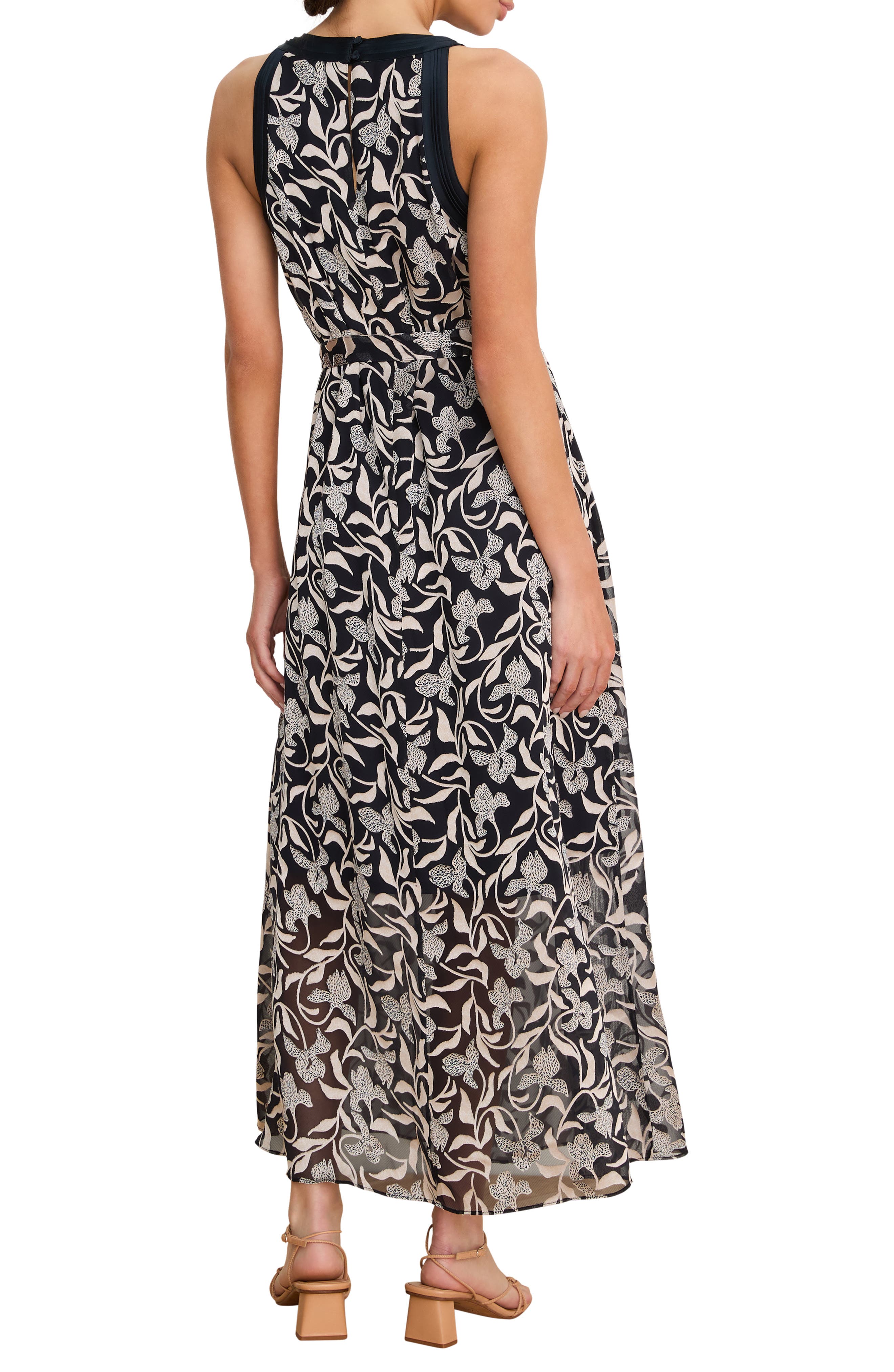 Becca Floral Burnout Dress - image 2