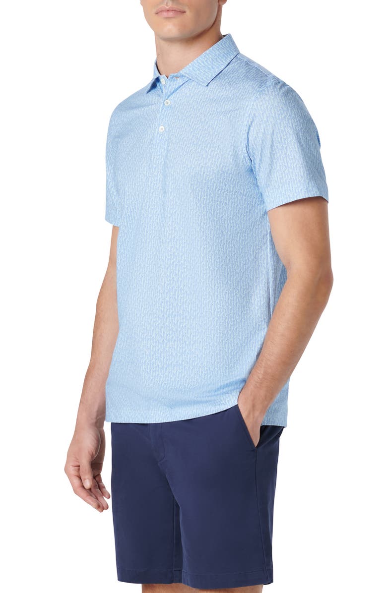 Bugatchi Victor OoohCotton<sup>®</sup> Golfer Print Polo, Alternate, color, 
