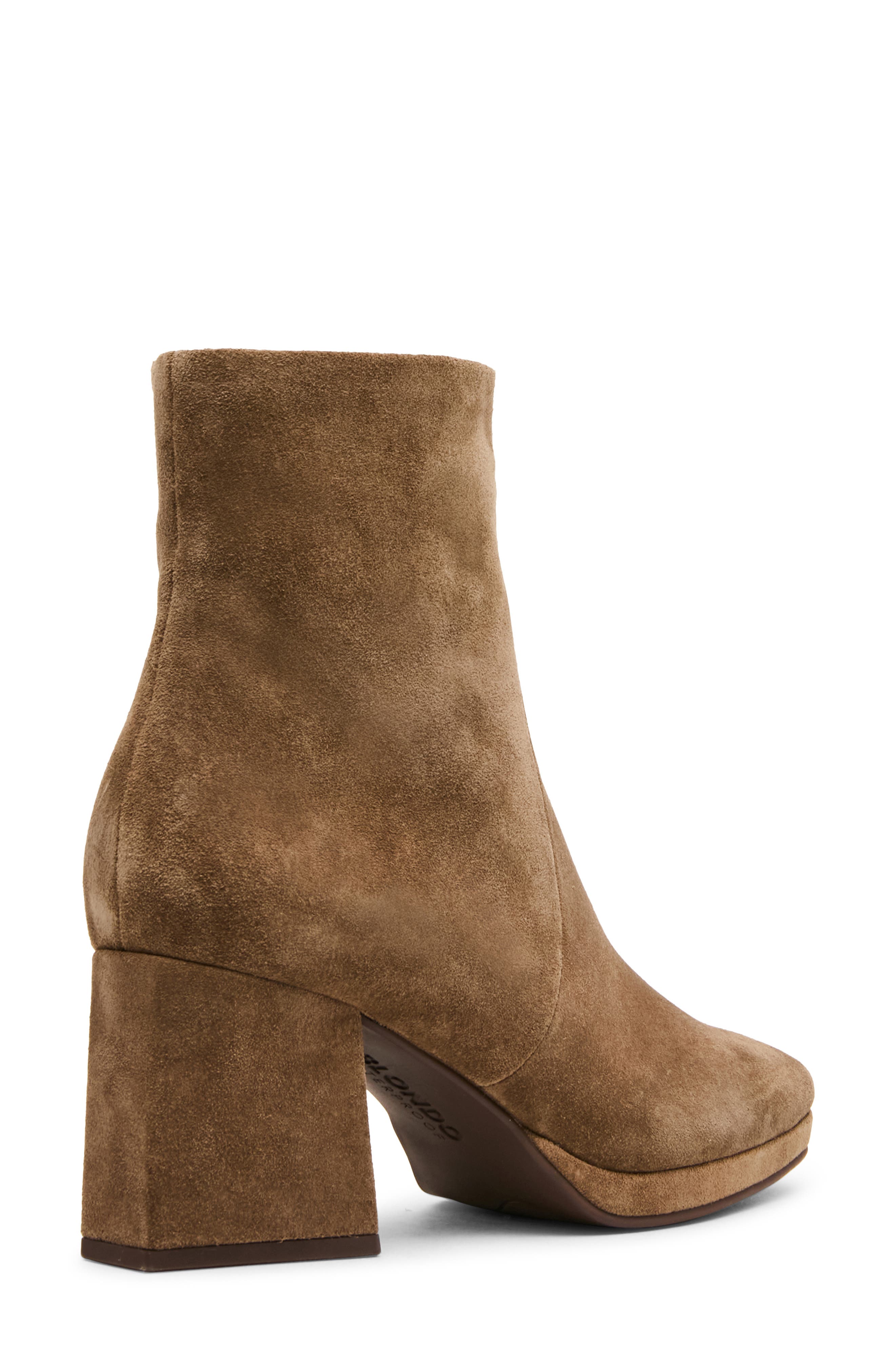 Shyna Waterproof Bootie, Alternate, color, TAUPE SUEDE