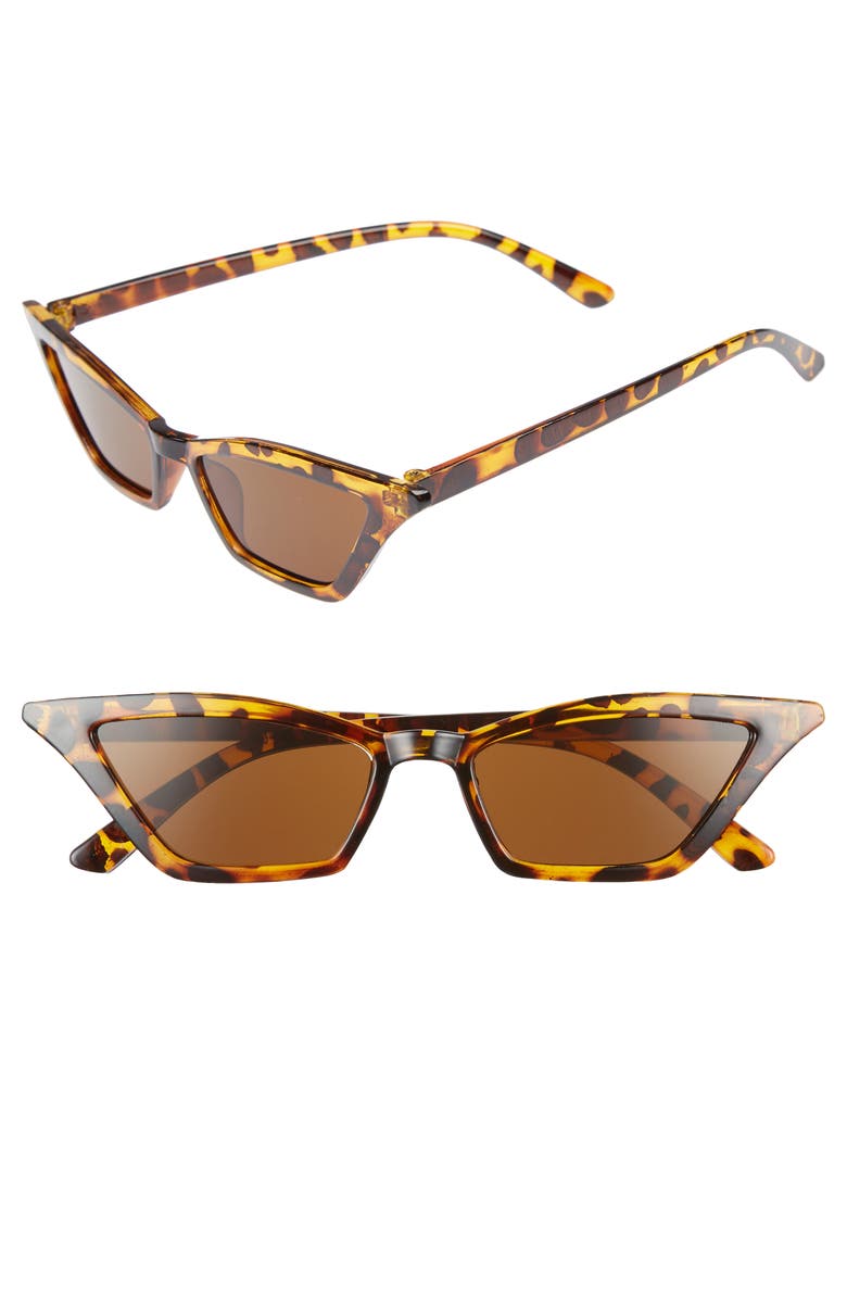 Shady Lady 54mm Geometric Sunglasses, Main, color,