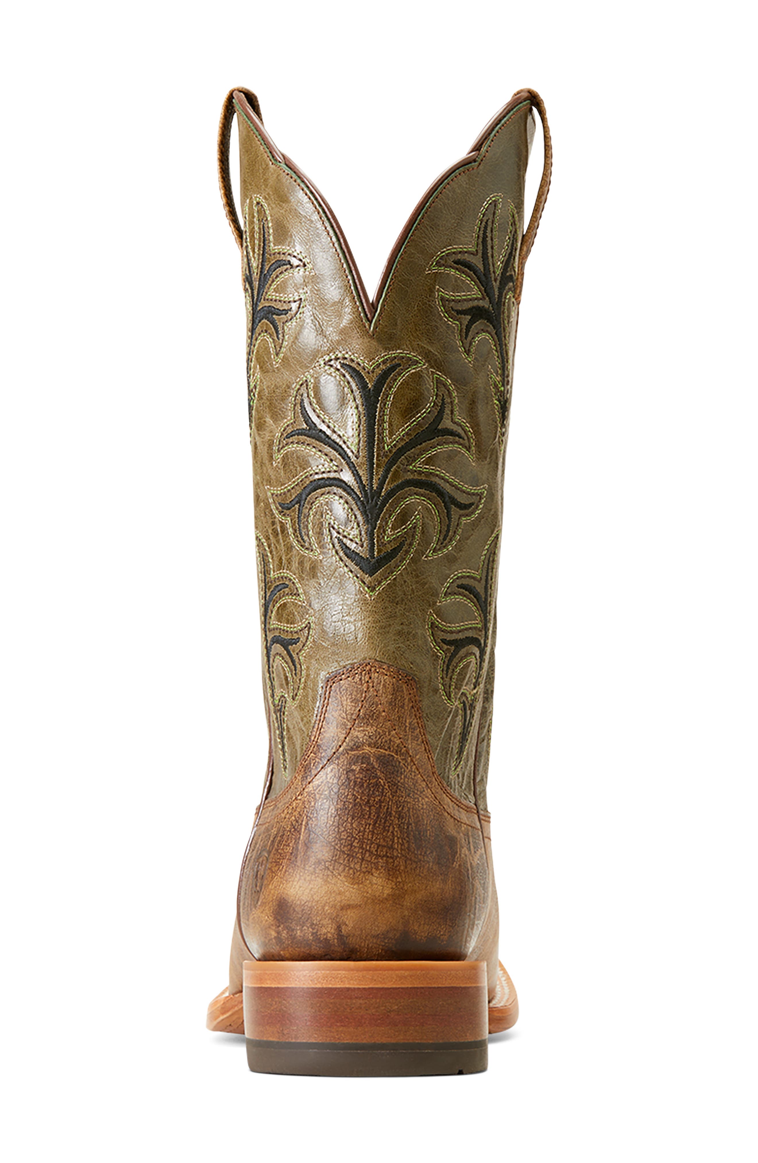 Cowboss Western Leather Boot, Alternate, color, BROWN