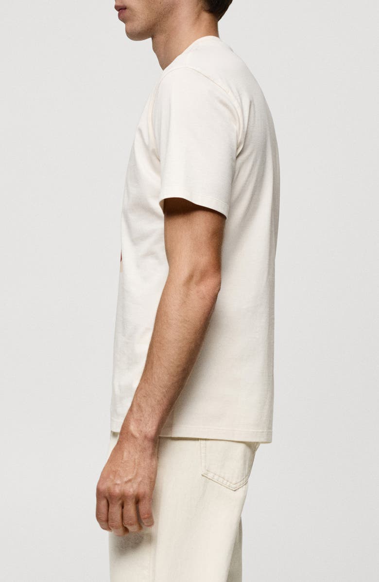 MANGO Pomodoro Regular Fit Graphic T-Shirt, Alternate, color, 