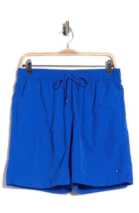 Drawstring Swim Trunks