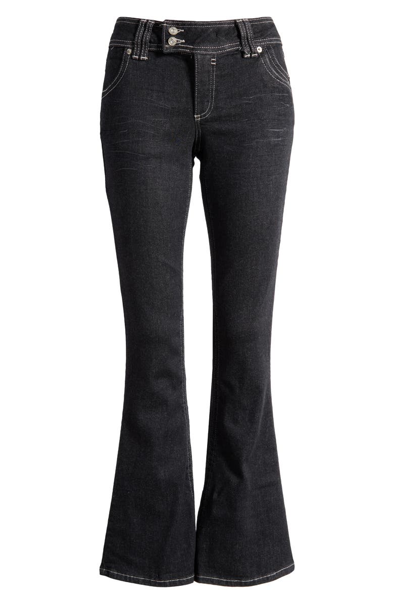 BDG Urban Outfitters Brooke Low Rise Flare Jeans, Alternate, color, Black