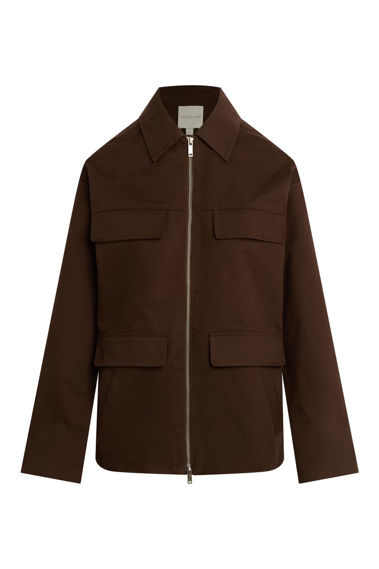 The Margaret Jacket, Alternate, color, CHOCOLATE