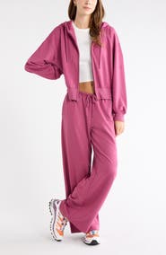Abound Loved Fleece Wide Leg Pants