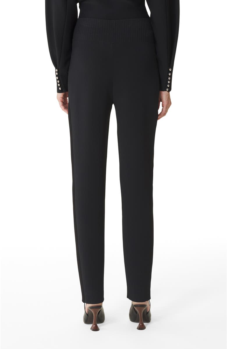 Lanvin Black Viscose Leggings, Alternate, color, Black