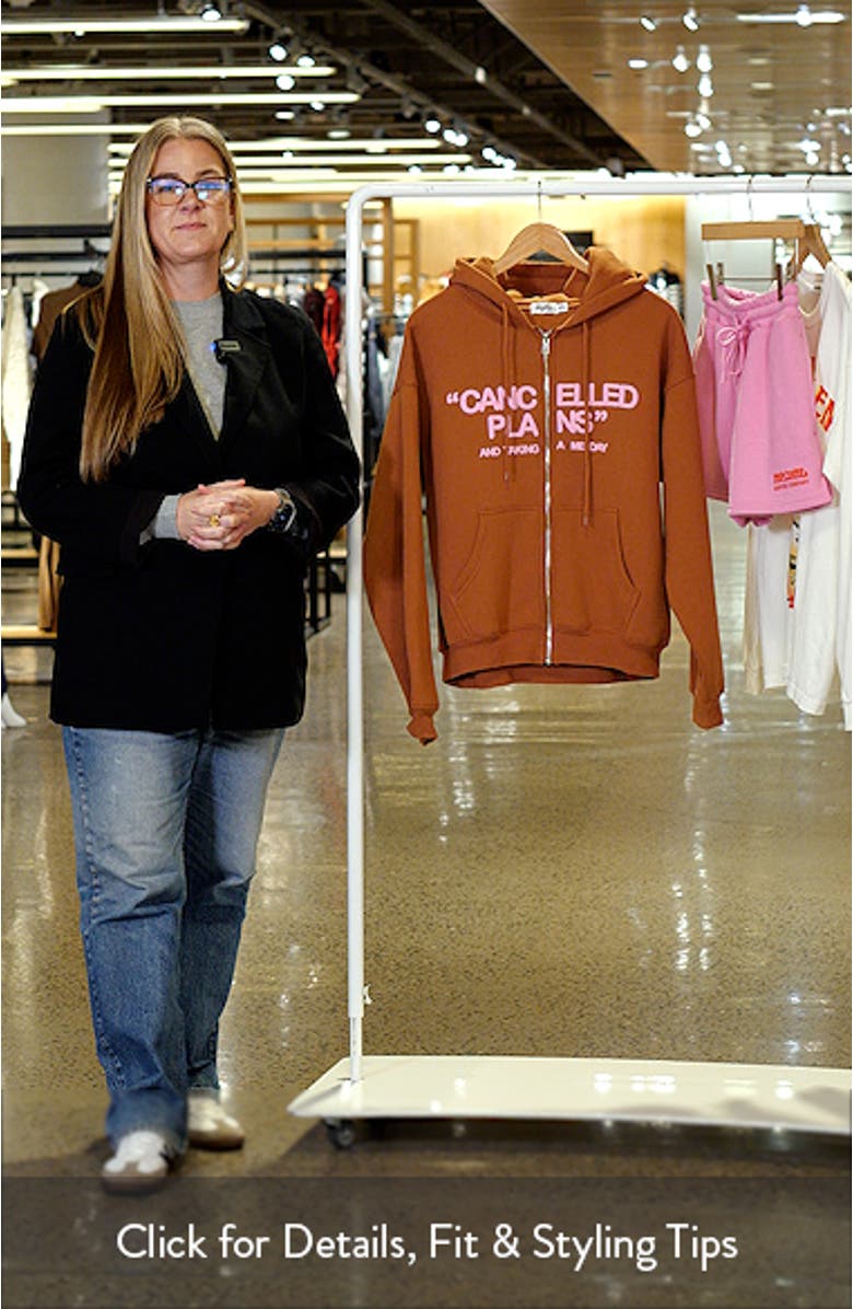 Me Day Fleece Graphic Zip Hoodie, sales video thumbnail