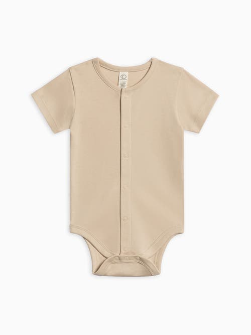 Colored Organics Organic Cotton Morgan Bodysuit In Neutral