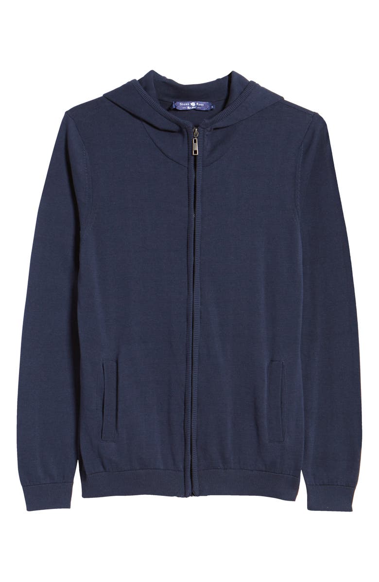 Stone Rose Zip Hoodie, Alternate, color, 